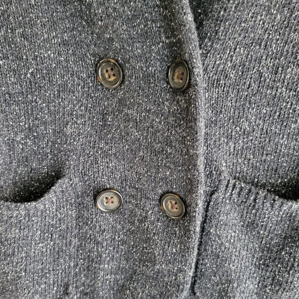Banana Republic Double Breasted Cardigan Wool Blend Sweater Size S - Picture 4 of 9